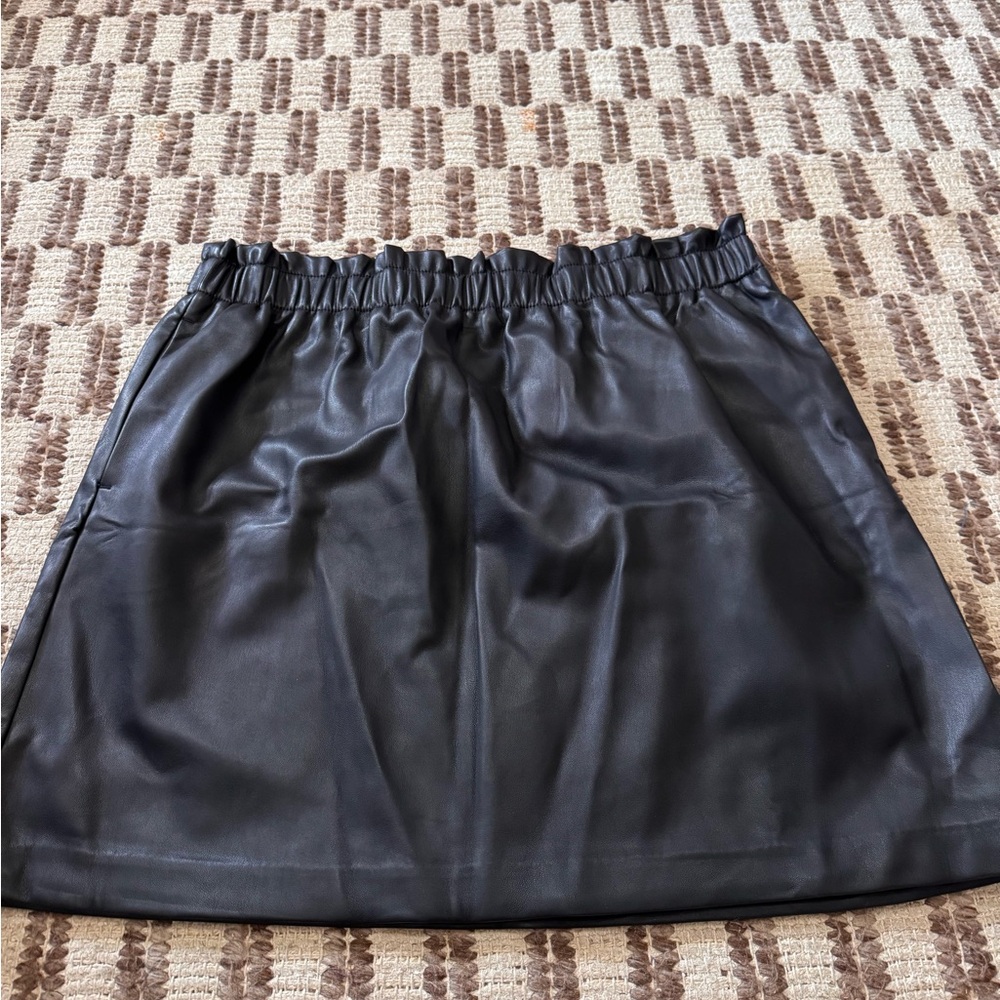 LOFT Black Mini Skirt
